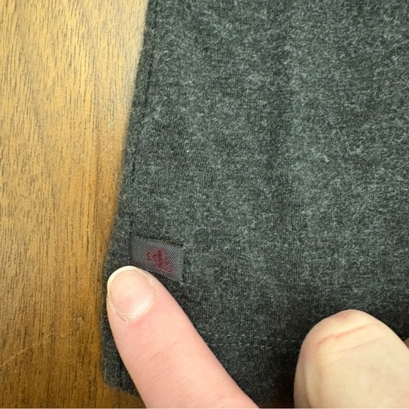 Ralph Lauren Dark Gray turtleneck tee - Picture 3 of 5